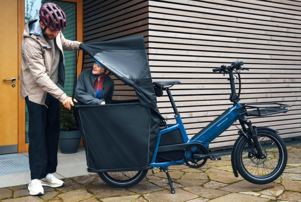 Riese &amp; Müller Multitinker Touring UTILITY PEARL WHITE-BLACK MATT